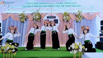 XEM MÃI KHÔNG CHÁN VỚI BÀI MÚA, KHĂN PIÊU TÌNH EM ĐỘI MÚA HƯƠNG RỪNG THỂ HIỆN