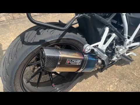 LCI Parts Exhaust Replacement on BMW R1250RS - YouTube