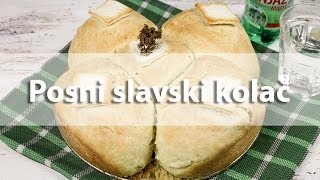 Posna slavska pogača - Recept