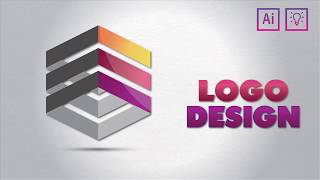 Illustrator CC Tutorial | Graphic Design | Abstract Logo .
