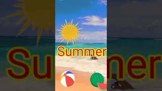 فصول السنه بالانجليزي||Seasons of the year||Shorts