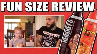 Fun Size Review: Hershey's Milk Chocolate and Reese's Peanut Butter Cup Whipped Cream