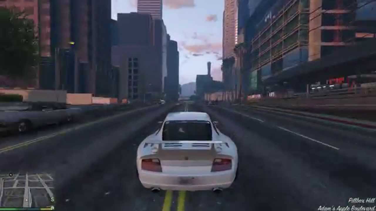 GTA V gameplay PC 480 GTX - YouTube