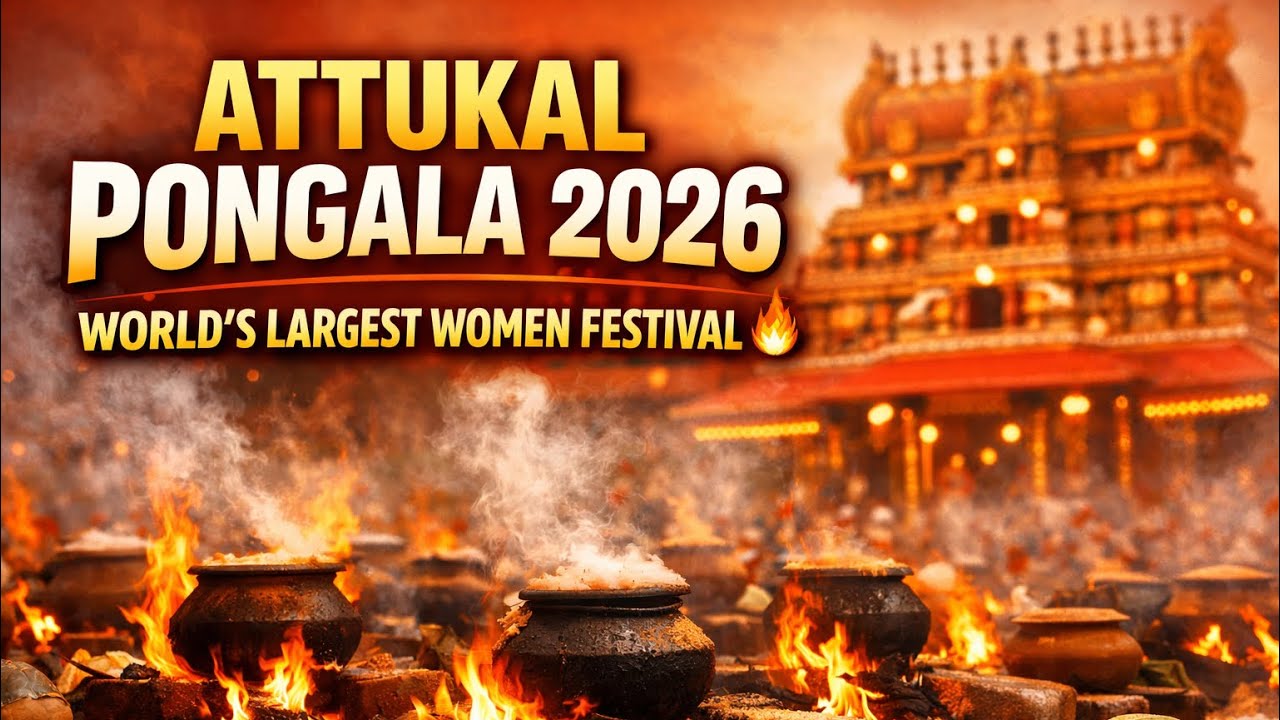ആറ്റുകാൽ പൊങ്കാല 2026 🔥 | Attukal Amma Pongala Festival | Kerala #attukalamma #viral #trending 