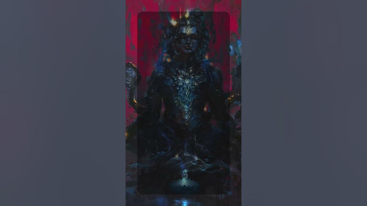 शिव महिम्न स्तोत्रम् 🙏🏻 Shiv Mahimna Stotram With Lyrics #shorts #shiv
