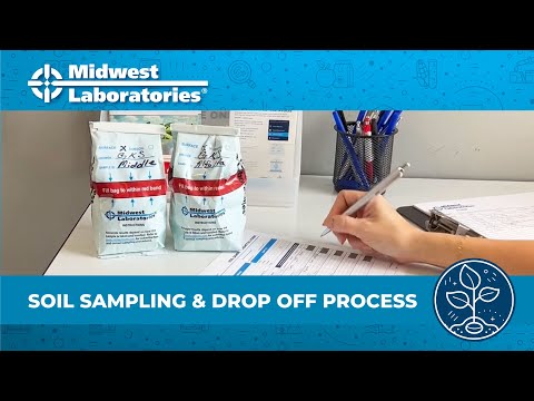 Soil Sampling & Drop Off Process - video from Midwestlabs