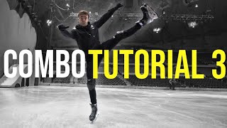 Freestyle Ice Skating Tutorial | Footwork Combo 3