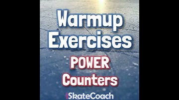 BEST Advanced warmup for Ice Skaters Series! Power Counters. Great for a figure skating fun warm up