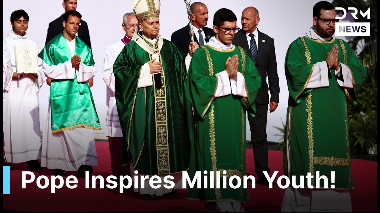 Pope Leo XIV Leads Historic Jubilee of Youth Mass in Rome | AK1G