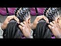 Two Braids To The Back Hairstyles
