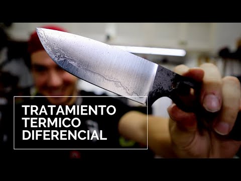 ✅  Cuchillos tratamiento térmico DIFERENCIAL ✅  Fácil