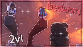 can i 2v1 bedwars sweats? (ft. the girls)