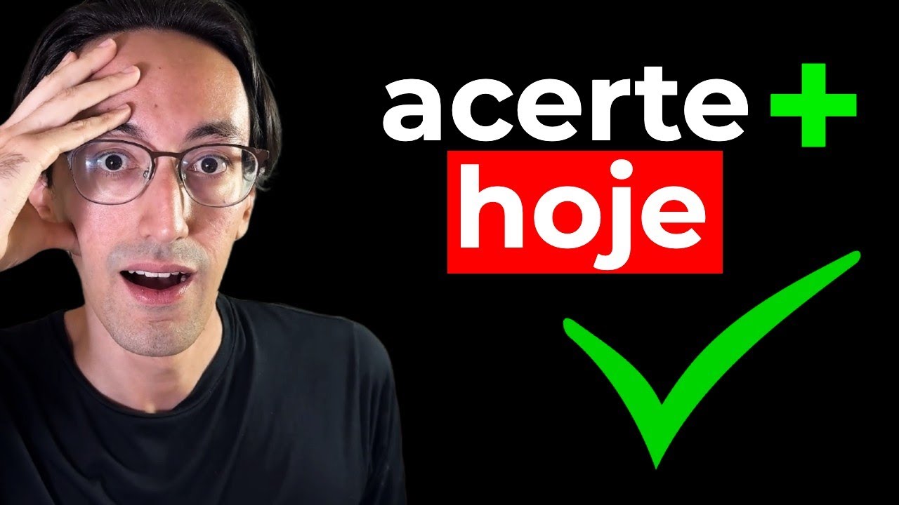 ME DÊ 10 MINUTOS E EU TE FAÇO ACERTAR MAIS NAS PROVAS