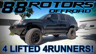 Toyota 4runner compilation king 2.5 remote reservoir coilover shocks
suspension bilstein 5100, 6112, 5160 old man emu springs spc upper
control arms camburg ...