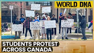 Students protesting against new immigration policies | World DNA | WION News
