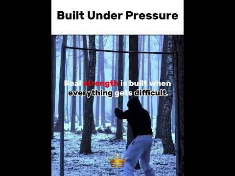 Pressure builds diamonds not dust #motivation #mindset