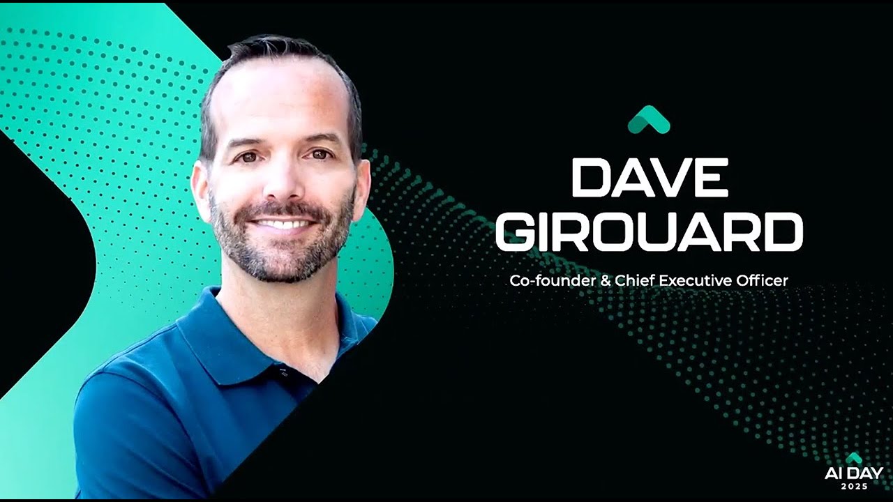 AI Day: Dave Girouard, Co-founder and CEO: The Opportunity