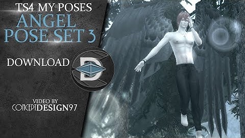 The sims 4 - Angel Pose Set 3 || Custom Content [Download]