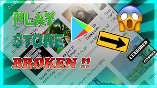 BROKEN PLAYSTORE!!!! Hacked playstore is here! screenshot 2