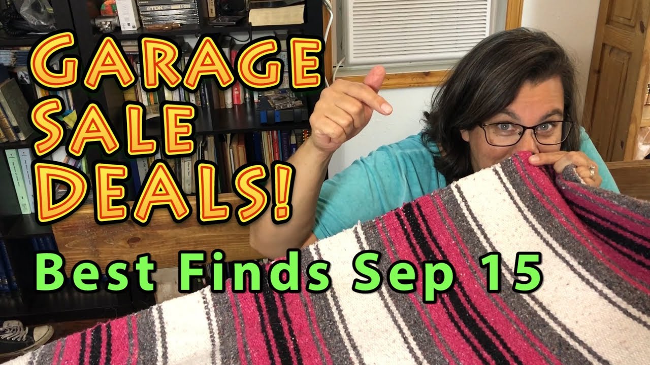 Best Garage Sale DEALS Sep 15 - YouTube