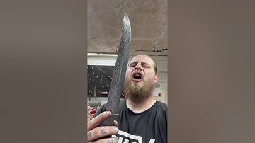 Elven blade of some sort in the making