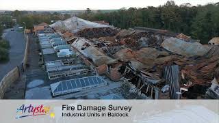 Fire Damage Survey Of Industrial Units In Baldock