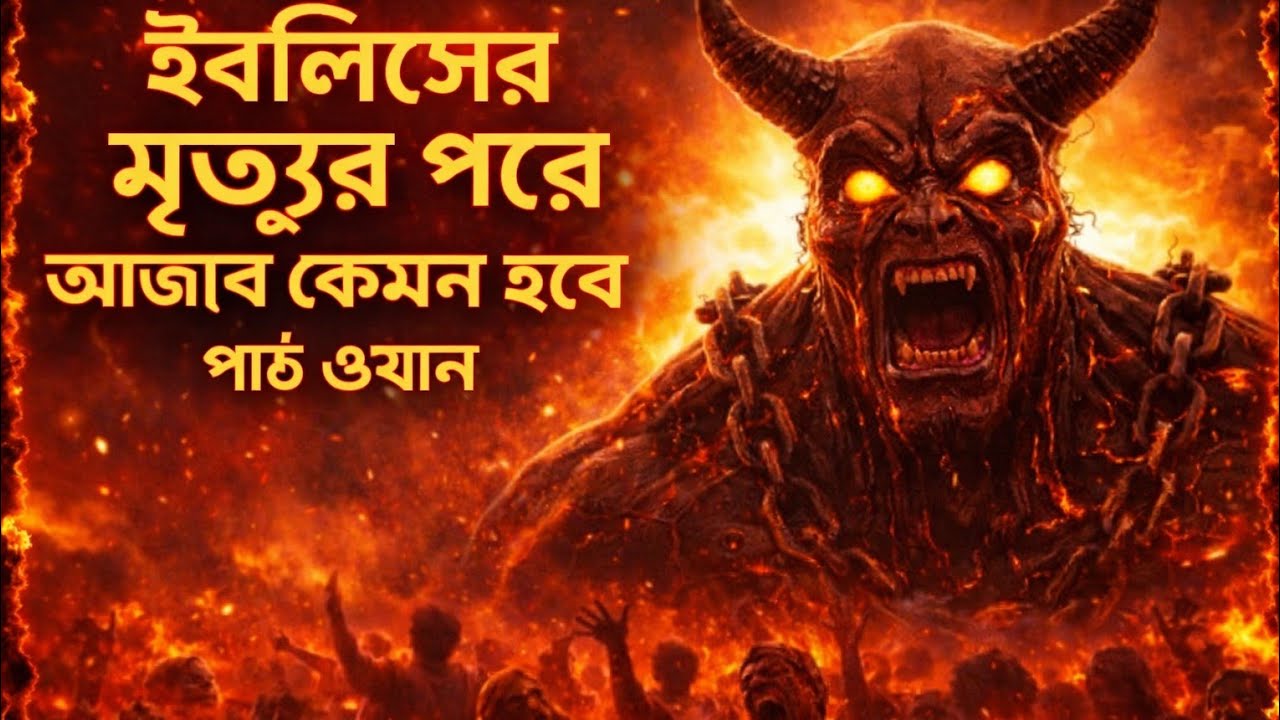 ইবলিংশের মৃত্যুর পরে আযাব কেমন হবে..... Best laglo Riyad