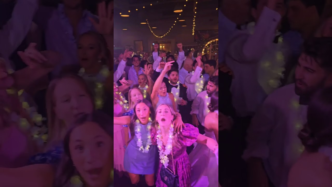 Mr. & Mrs. Foret’s reception = 🔥⚡️💍 WILD night with Rouge Krewe Party Band! 