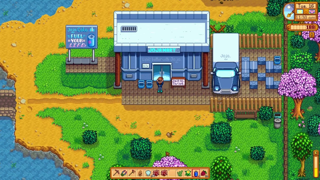 Stardew Valley 100% (No Commentary) - E16 - Bullhead fishing with a bait maker!