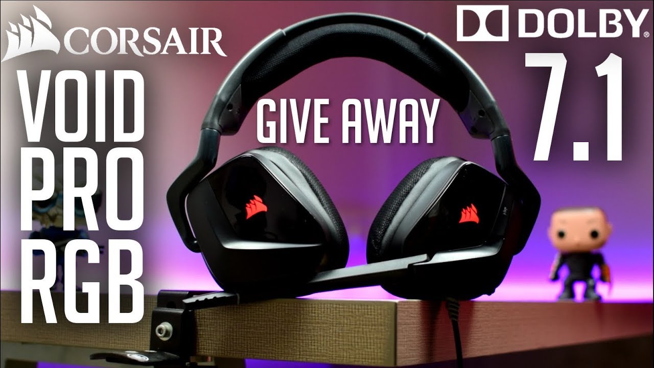 Corsair VOID Pro Rgb Gaming Headphones - Dolby 7.1 !