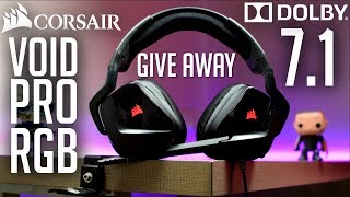 Corsair VOID Pro Rgb Gaming Headphones - Dolby 7.1 !