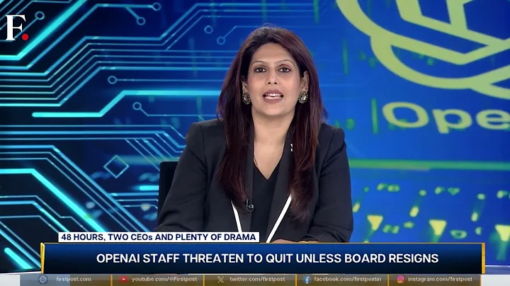 Chaos Erupts at OpenAI over Sam Altman; is Microsoft the Winner Here? | Vantage with Palki Sharma