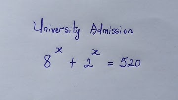 University Admission Question | Can you solve ?