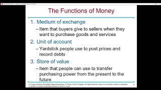 Lecture 6 Chapter 16: The Monetary System