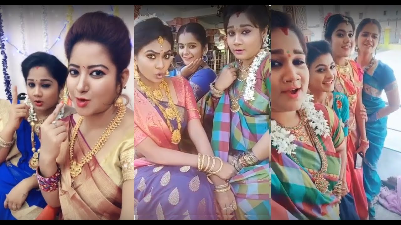 SUN TV Priyamanaval Serial Team Dubsmash | Shooting Spot Funny Videos