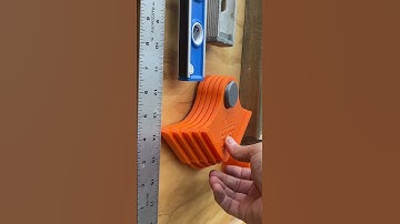 3D Printed Wall Mounted Radius Jigs For The Workshop / #3dprinting #woodworking #router #woodworker