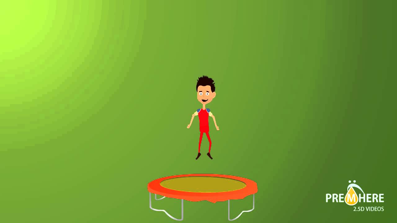 Free Jumping Animation 2D Adobe Flash Bone Tool - YouTube