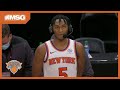 Immanuel Quickley Not Fazed by the NBA Game | New York Knicks