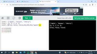 List items in Python | how to access list items in python | negative indexing in list in Python