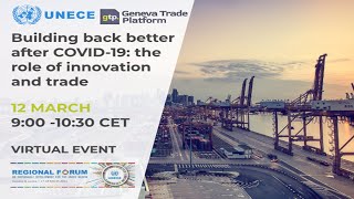 Details Building Back Better After Covid-19: The Role of Innovation and Trade News