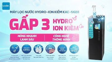 MÁY LỌC NƯỚC HYDRO-ION KIỀM KAROFI KAE-S688