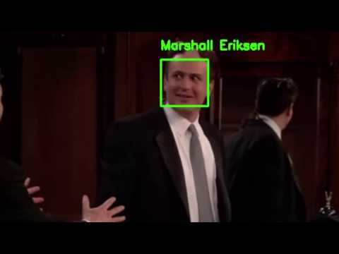 Facial Recognition HIMYM characters