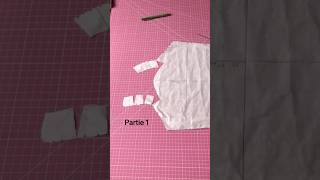 CRESCENT MOON SHAPE SLEEVE #shortvideo #sewing #france #diy #ateliervickymode