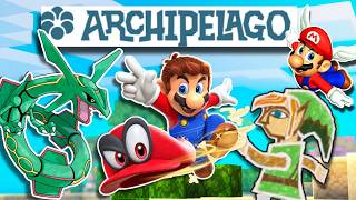4 Player Mario Odyssey Randomizer Archipelago!!! (Pokemon Emerald, Mario 64, Link Between Worlds)