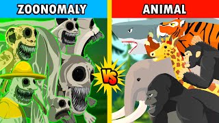 Zoonomaly vs Animals | Zoonomaly Animation