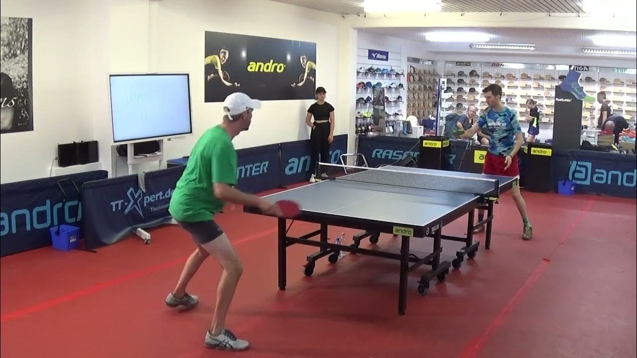Adam Bobrow fighting back 20220727 TT Xpert Augsburg Table Tennis Fun