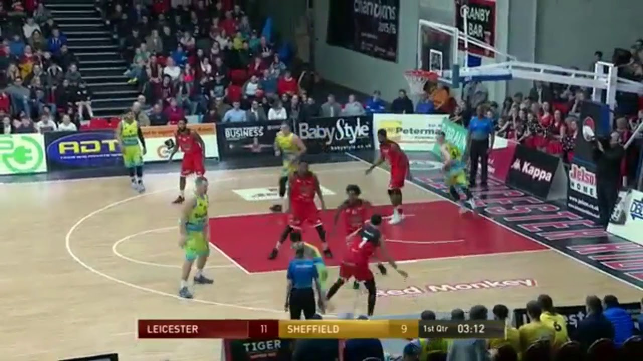 Dirk Williams Sheffield Sharks Highlight Tape 1