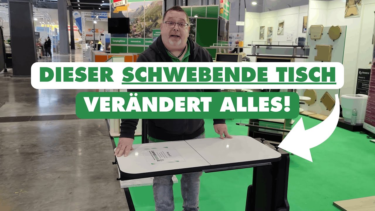 DAS verändert alles! Schwebender Tisch für die Kastenwagenszene😲