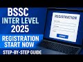 Bssc Inter Level registration kaise kre ? Bihar Ssc Registration kaise kre ? #bssc 