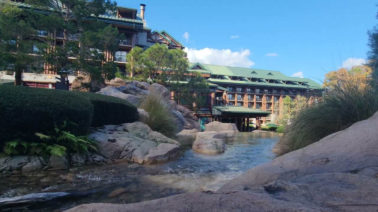 📍 You Are Here - Ten Minutes of Ambience atop Copper Creek Falls outside Disney's Wilderness Lodge
